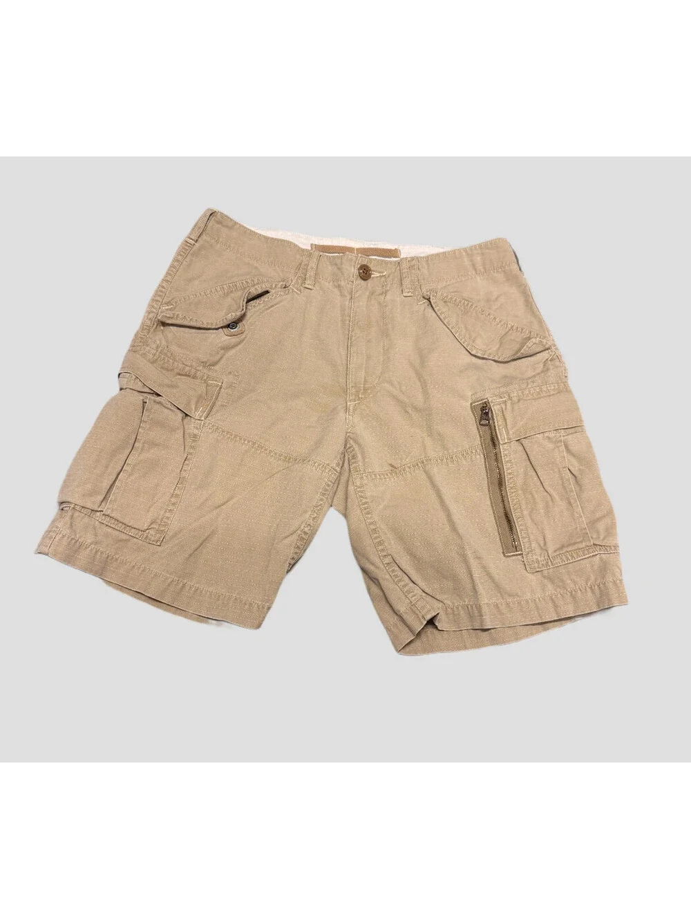 Polo Ralph Lauren Paratrooper Military Surplus Cargo Shorts Utility Ripstop 31